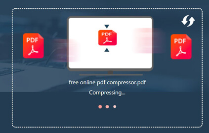 Behandle PDF-fil til komprimering