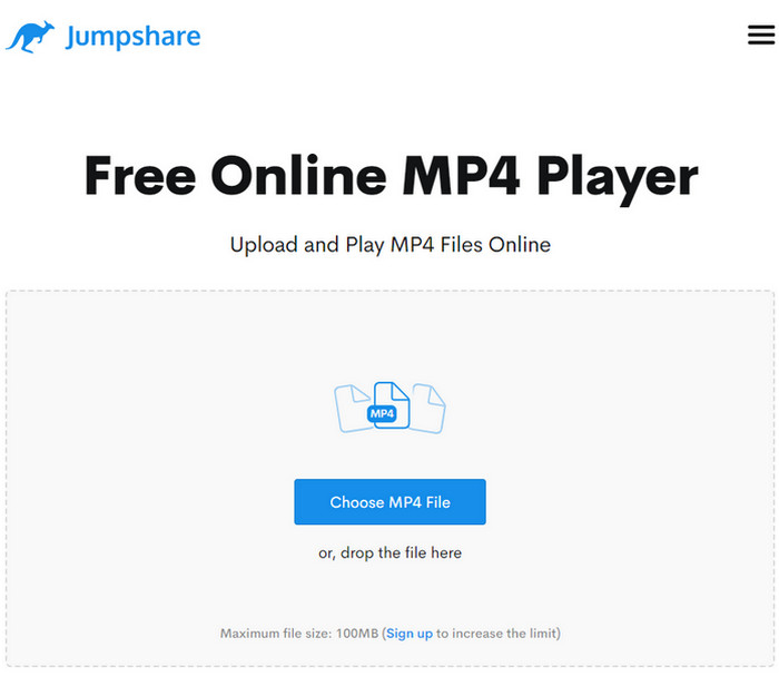 Reproductor MP4 en línea gratuito