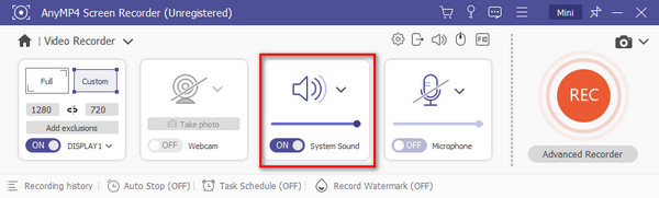 Bluraymaster Screen Recorde Recorde DVD Setting