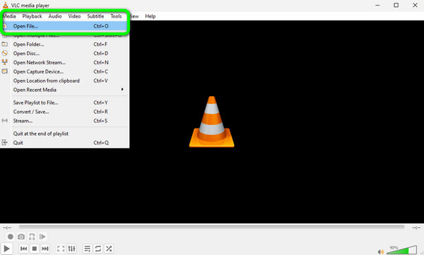 Reprodução de mídia VLC