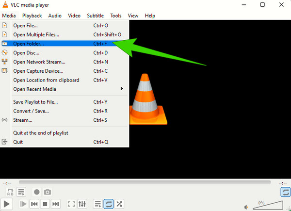 VLC 播放器開啟