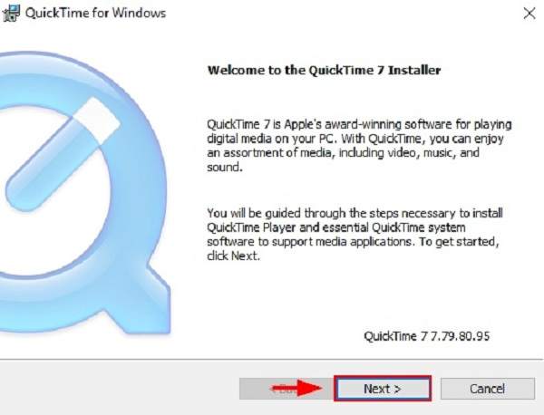 quicktime offline installer windows 10