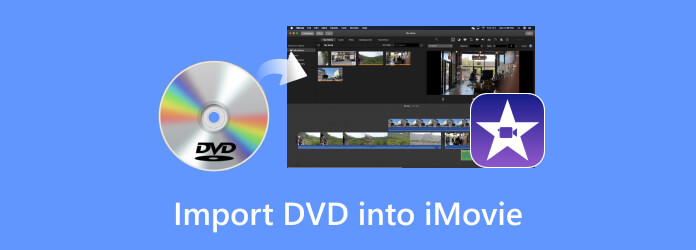 Importe DVD para o iMovie para edição