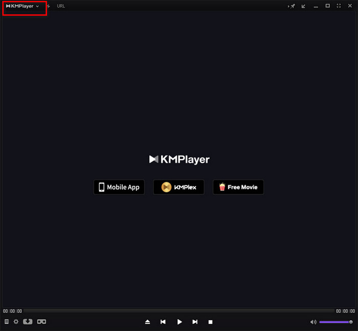 KMPlayer Open File