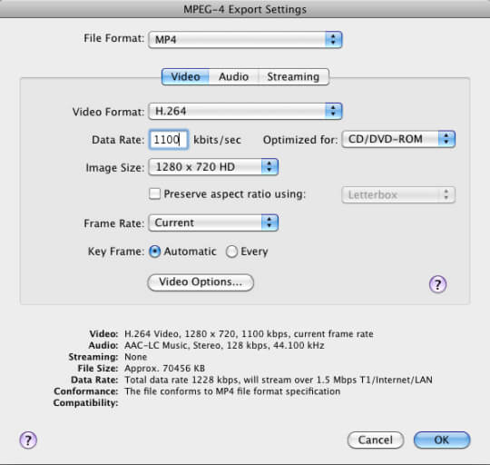 final cut pro export