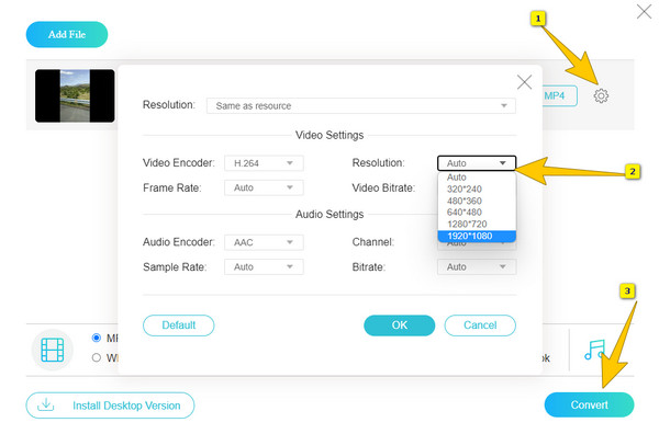 Online Converter Set Lagre