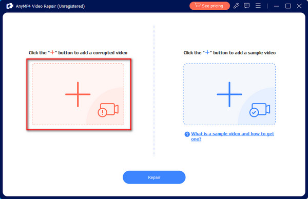 Riparazione video Aggiungi video rotto