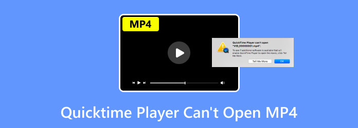 QuickTime Player no puede abrir MP4