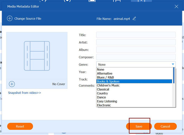 Edit Video Metadta Easily