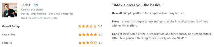 Imovie Review from Other Users2