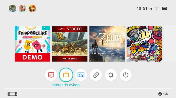 Nintendo Eshop 安装电影流媒体应用程序