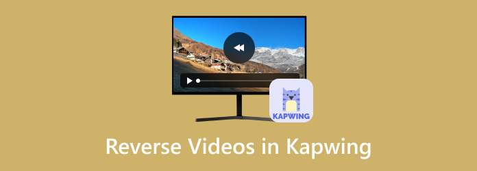 Omvendt video i Kapwing
