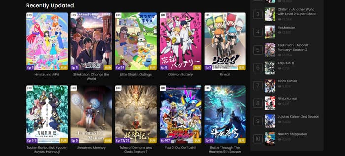 9anime Kissanime 替代品