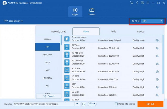 Blu Ray Ripper Rip-formater