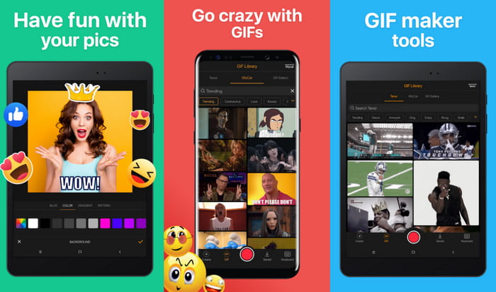 Aplicativo Gifbuz Editor de Gifs para Android