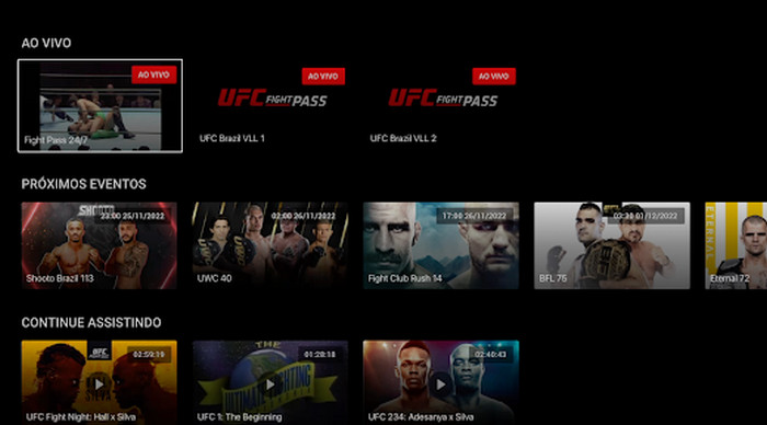 Ufc Fight Pass -kello Ufc