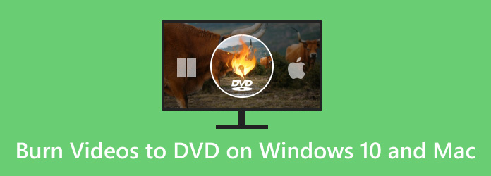 Brand dvd op Windows 10 en Mac