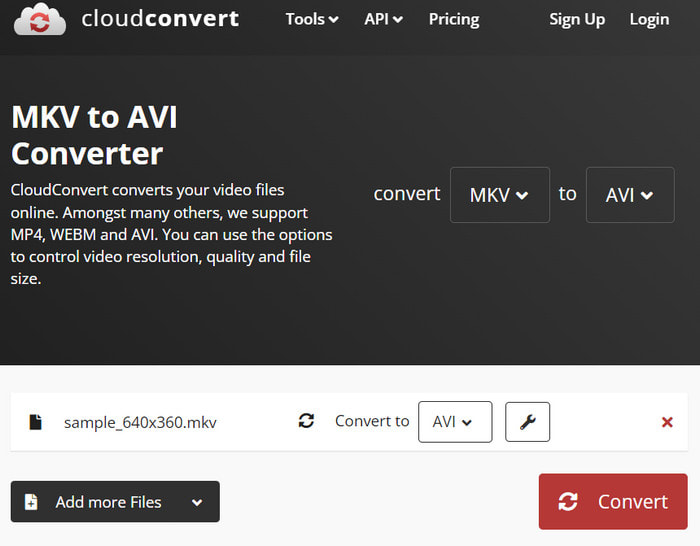 Cloudconvert Output Format Convert