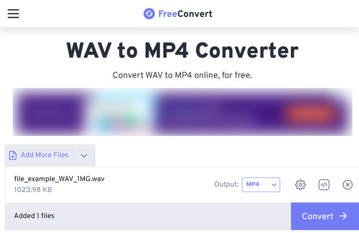 Freeconvert Output Format Convert