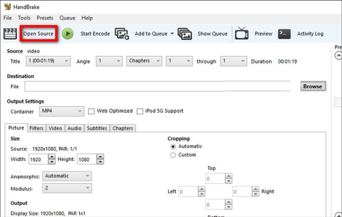 Handrem Open Source Uploaden