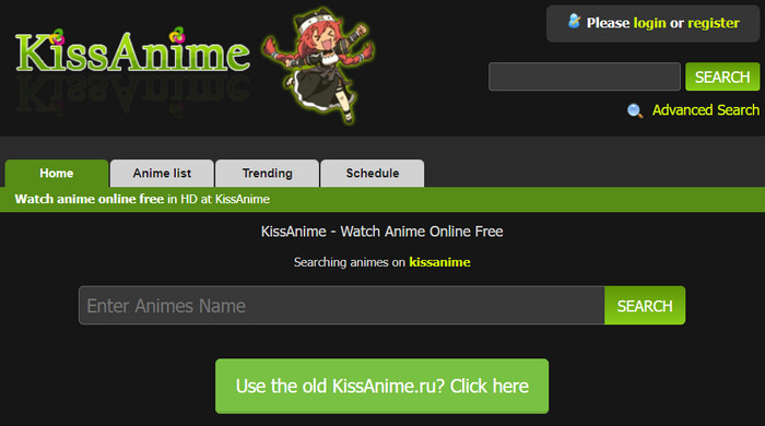 Kissanime Yomovies 網站