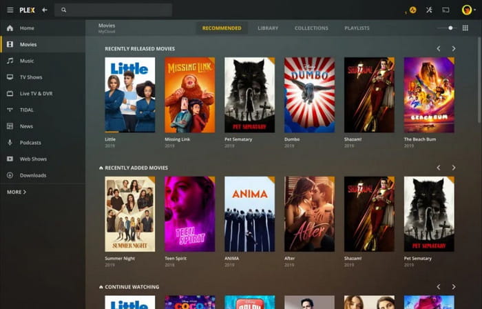 Plex Fmovies webbplats