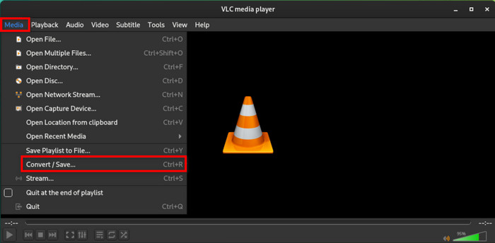 Vlc Media Convert Guardar Añadir