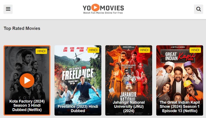 Yomovies Movie2k Alternatief