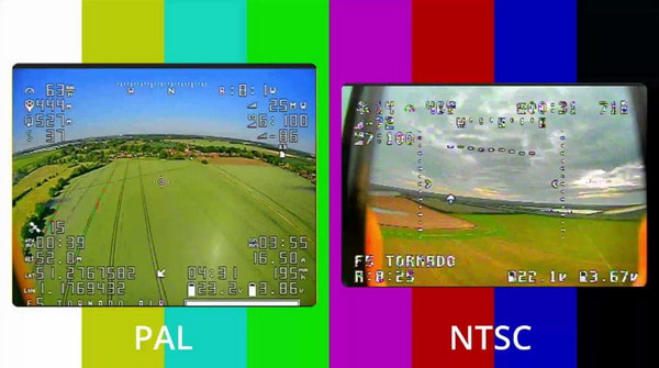 NTSC vs. PAL-Farbkodierung