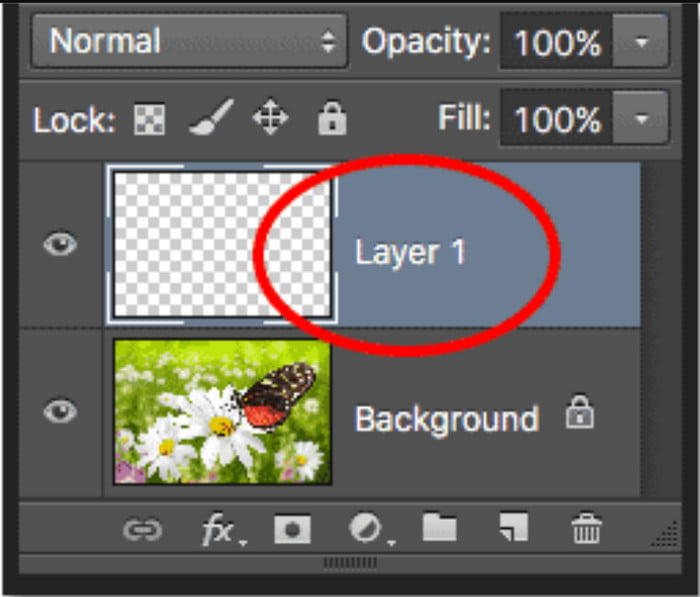 Photoshop Layers Menylås