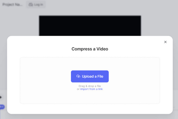 Veed-io Upload File Compress Video