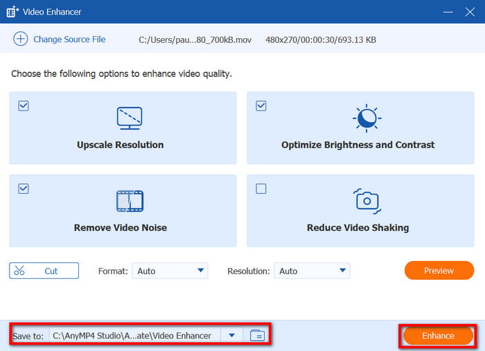 Video Converter Ultimate Opslaan om te verbeteren