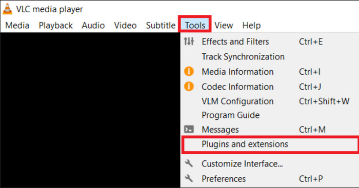 Vlc Tools Plugins-tillägg