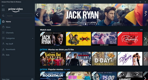 Amazon Prime Video alternativa k Netflixu