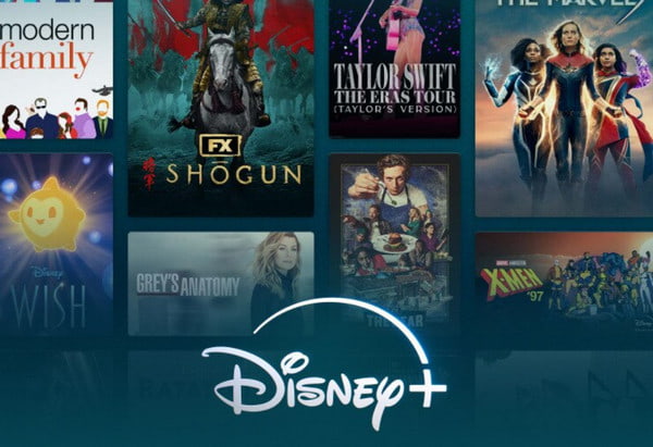 Disney Plus-app som Netflix