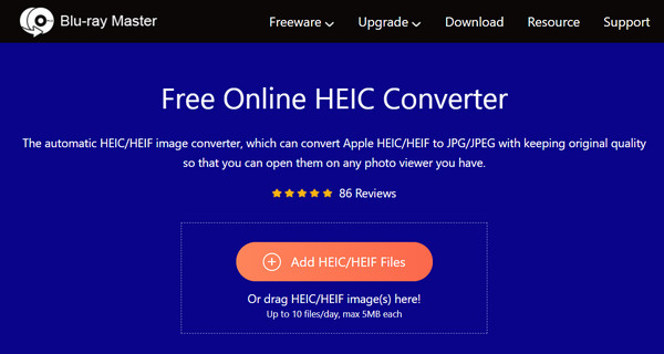 Free Online Heic Converter Add Files