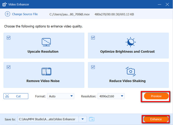 Video Converter Ultimate Preview Enhance