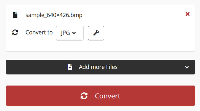 Add More Files Convert