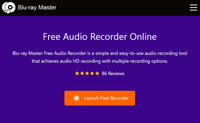 Free Audio Recorder Launch Recorder