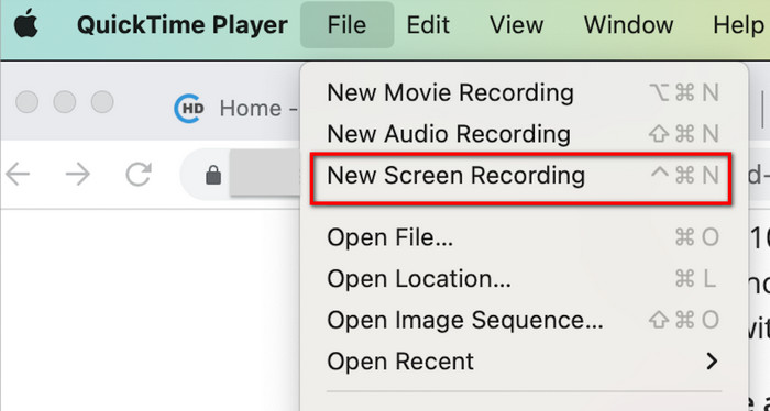 New Screen Recording