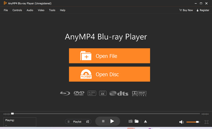 Blu Ray Player Open File