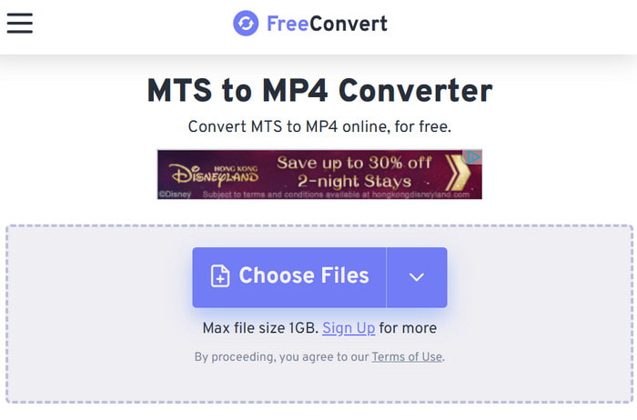 Freeconvert Choose Files