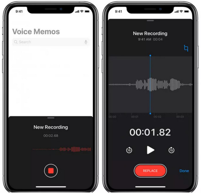 Voice Memos Audio Recorder App