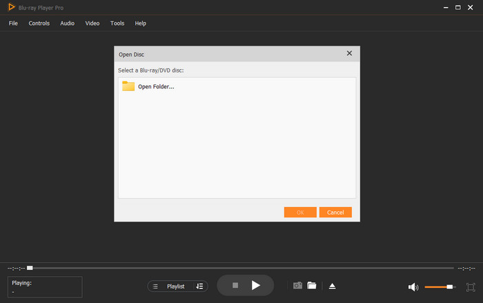 Δωρεάν ανοιχτός δίσκος Blu Ray Player